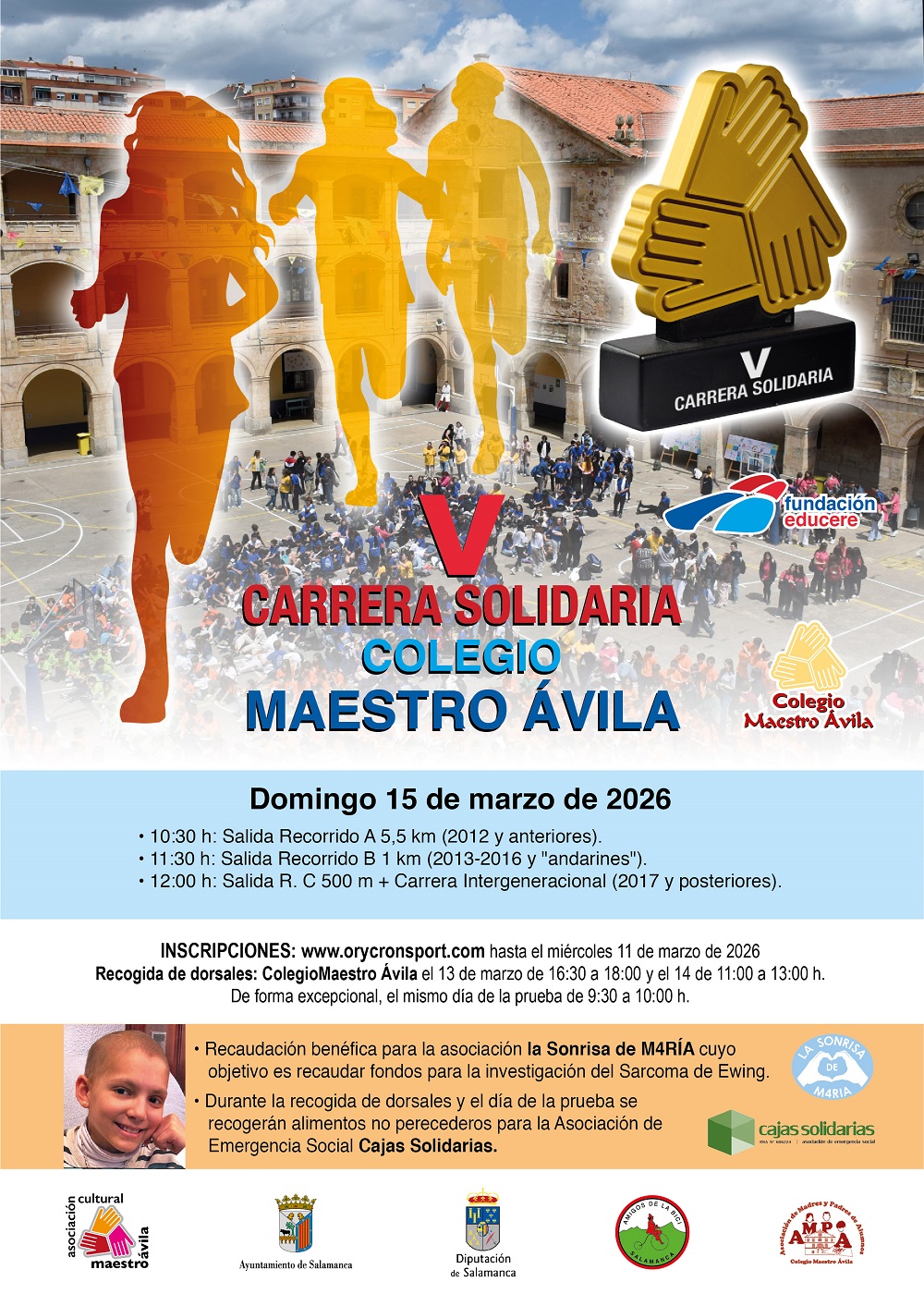Carrera Solidaria Colegio Maestro Ávila